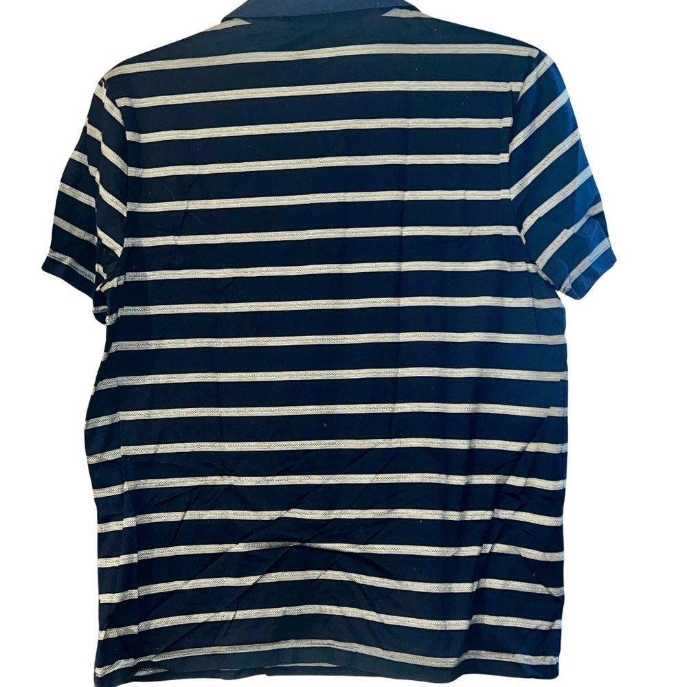 Hugo Boss Men’s XL Navy and White Striped Polo - Picture 9 of 9
